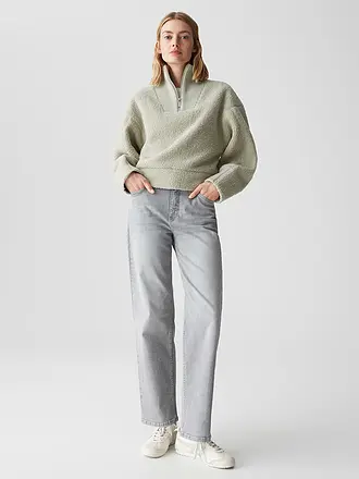 OPUS | Troyer Pullover GICK | hellgrün